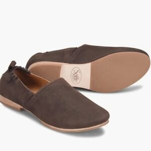 Sofft Womens Leather Kaitey Loafer Slip on flats shoes sz 9